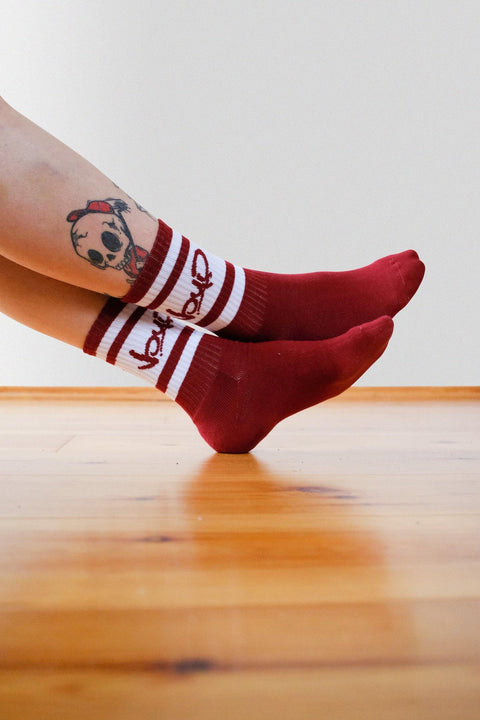 VOYD Red Socks - VOYD Fabrics